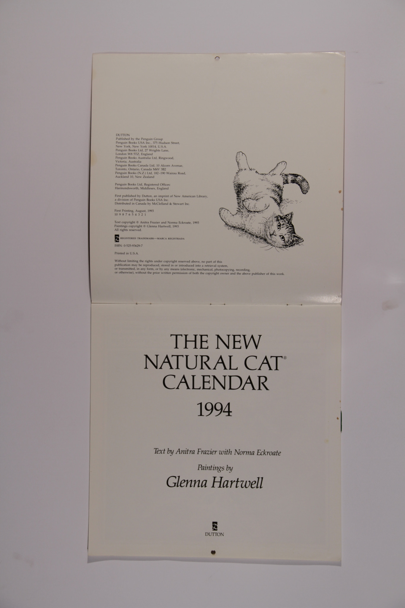 Davidson Family Photo Albums - 1994 Calendar Photos